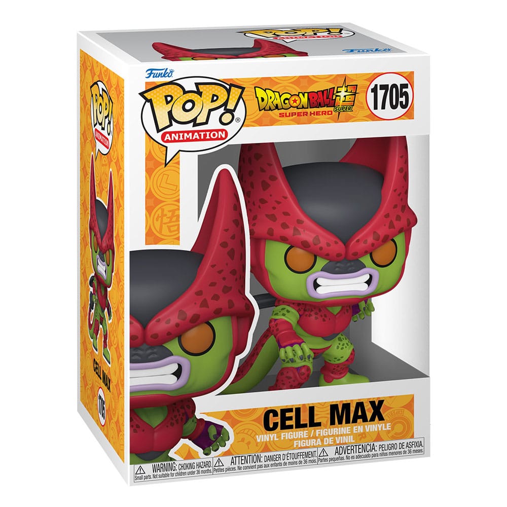 Dragon Ball Super: Super Hero POP! Vinyl Figur Cell Max 9 cm Funko