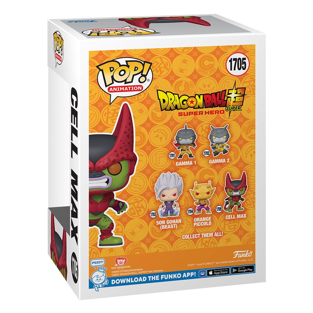 Dragon Ball Super: Super Hero POP! Vinyl Figur Cell Max 9 cm Funko