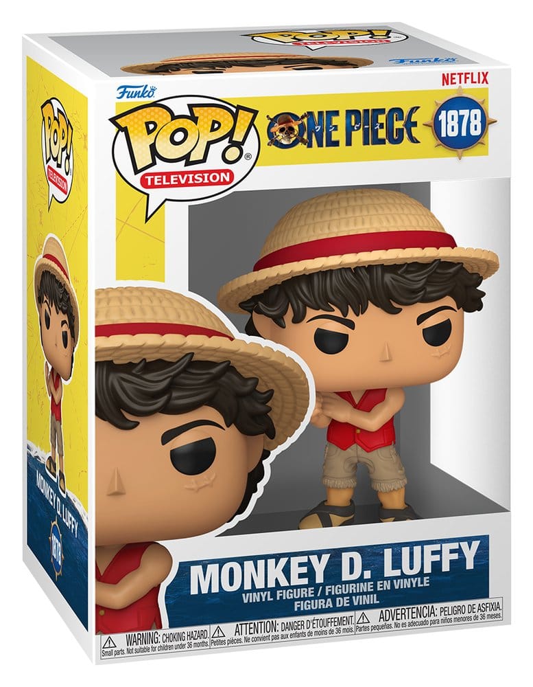One Piece POP! TV Figur Monkey D. Luffy 9 cm Funko