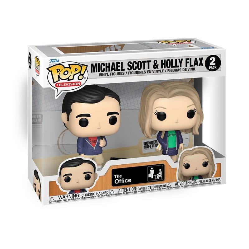 The Office POP! Television Figurer 2-Pack Michael & Holly 9 cm Funko