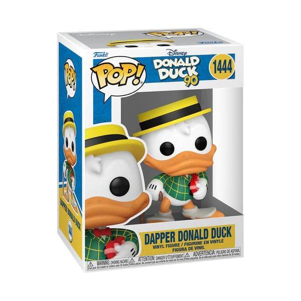 Disney 90-årsjubileum POP! Vinylfigur Donald Duck (Dapper) 9 cm Funko