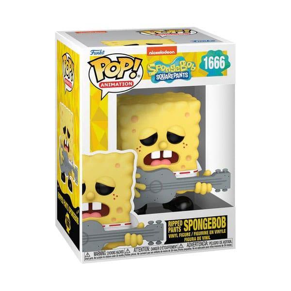 SpongeBob SquarePants 25-årsjubileum POP! Vinyl Figur SB med Gitarr 9 cm Funko