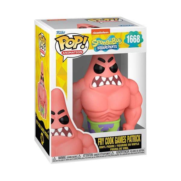SpongeBob SquarePants 25-årsjubileum POP! Vinyl Figur Patrick med Muskler 9 cm Funko