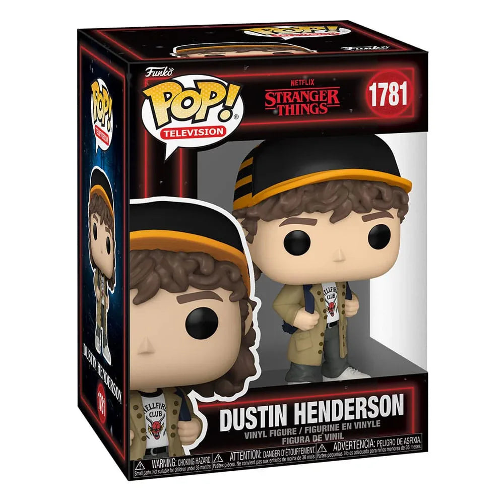 Stranger Things POP! Television Figurer Dustin Henderson 9 cm Funko