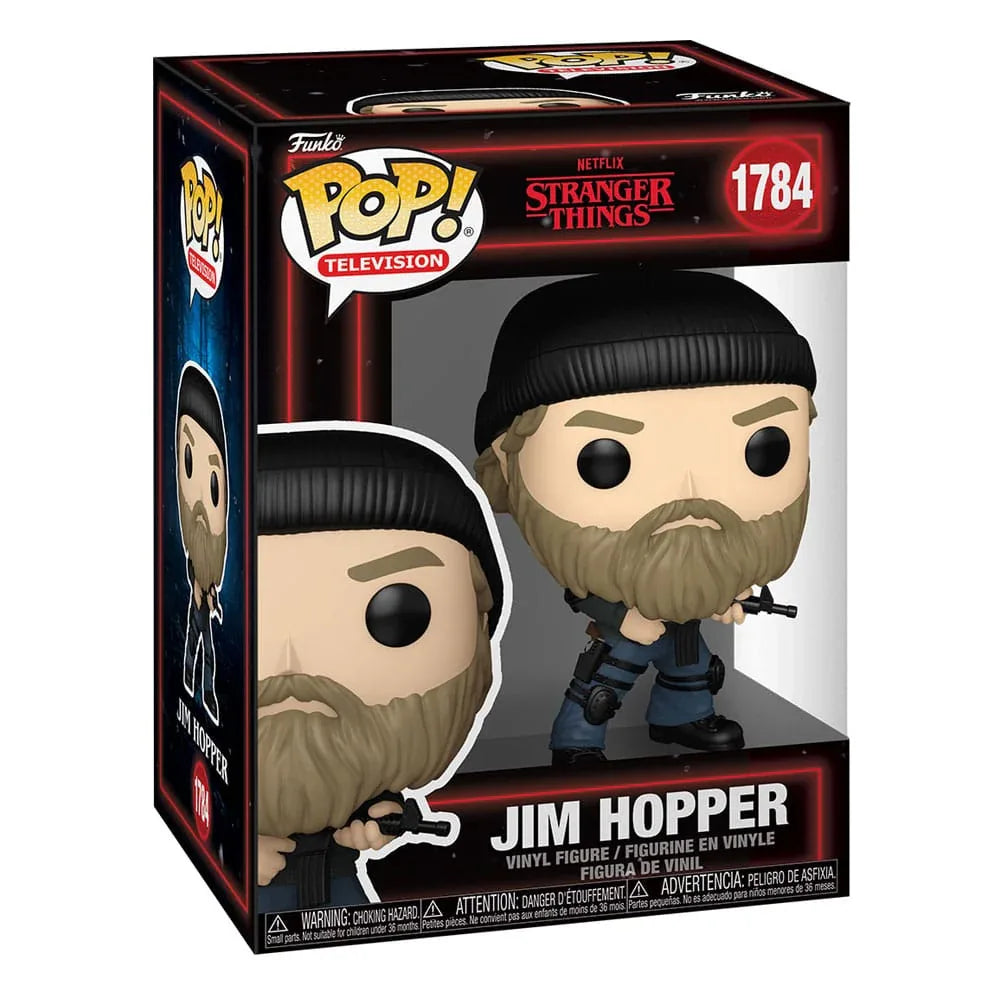 Stranger Things POP! Television Figurer Jim Hopper 9 cm Funko