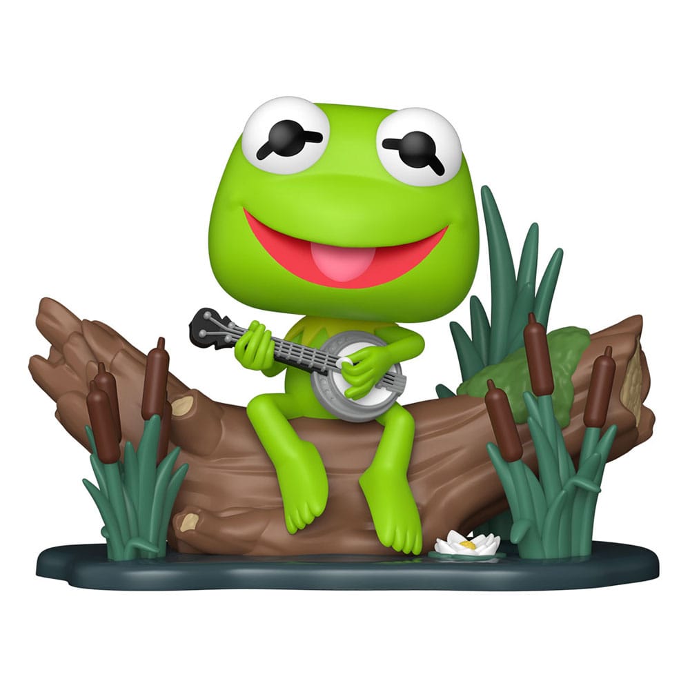 The Muppets POP! Deluxe Figur Kermit med Banjo 9 cm Funko