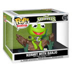 The Muppets POP! Deluxe Figur Kermit med Banjo 9 cm Funko