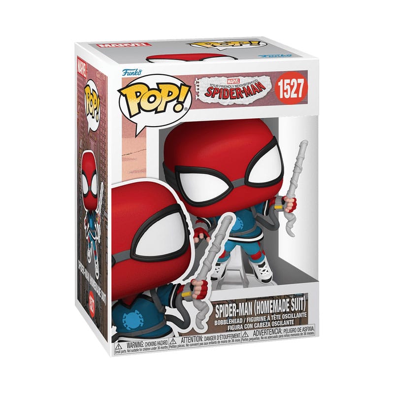 Friendly Neighborhood Spider-Man POP! Figur Proto Suit 9 cm Funko
