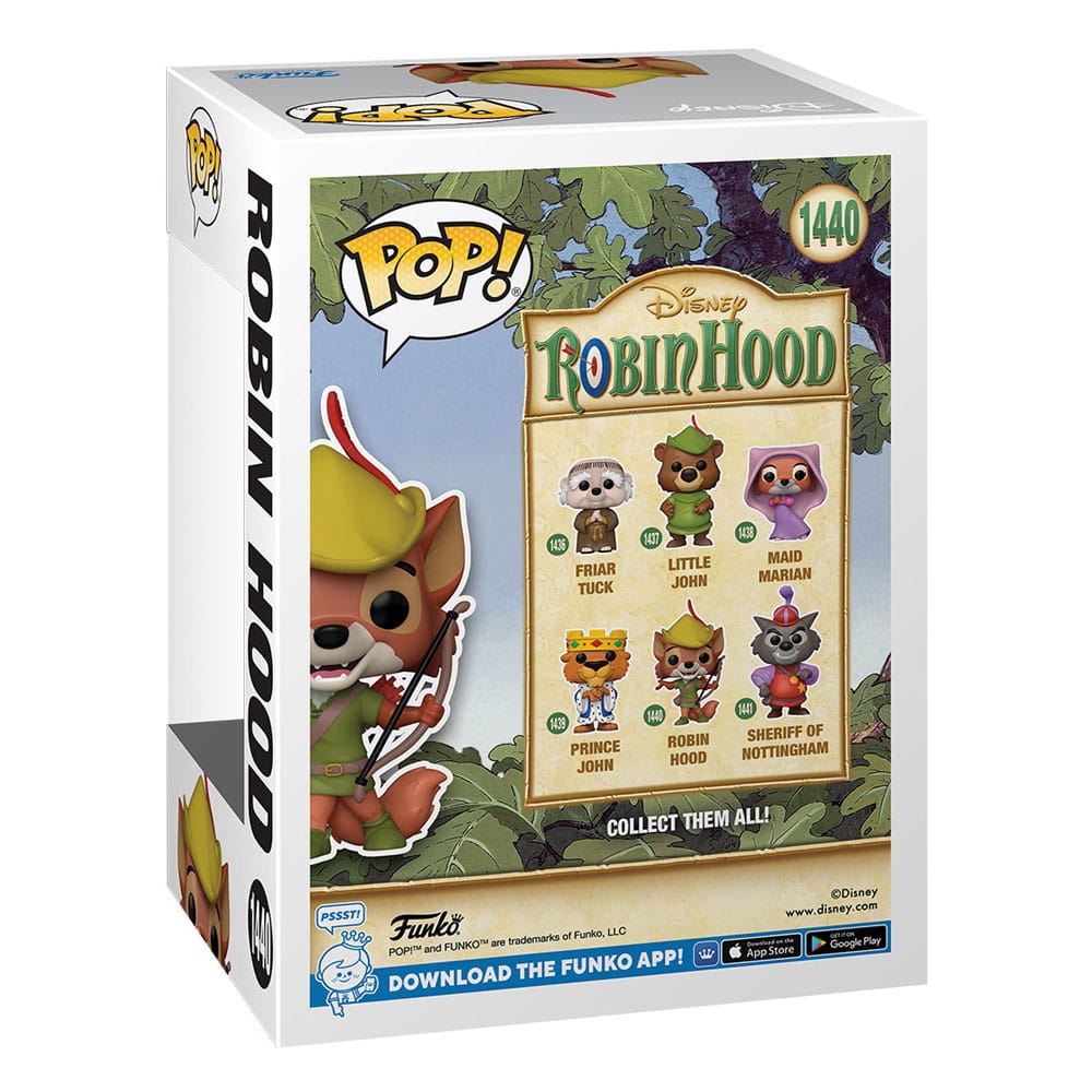 Robin Hood POP! Disney Figur Robin Hood 9 cm Funko