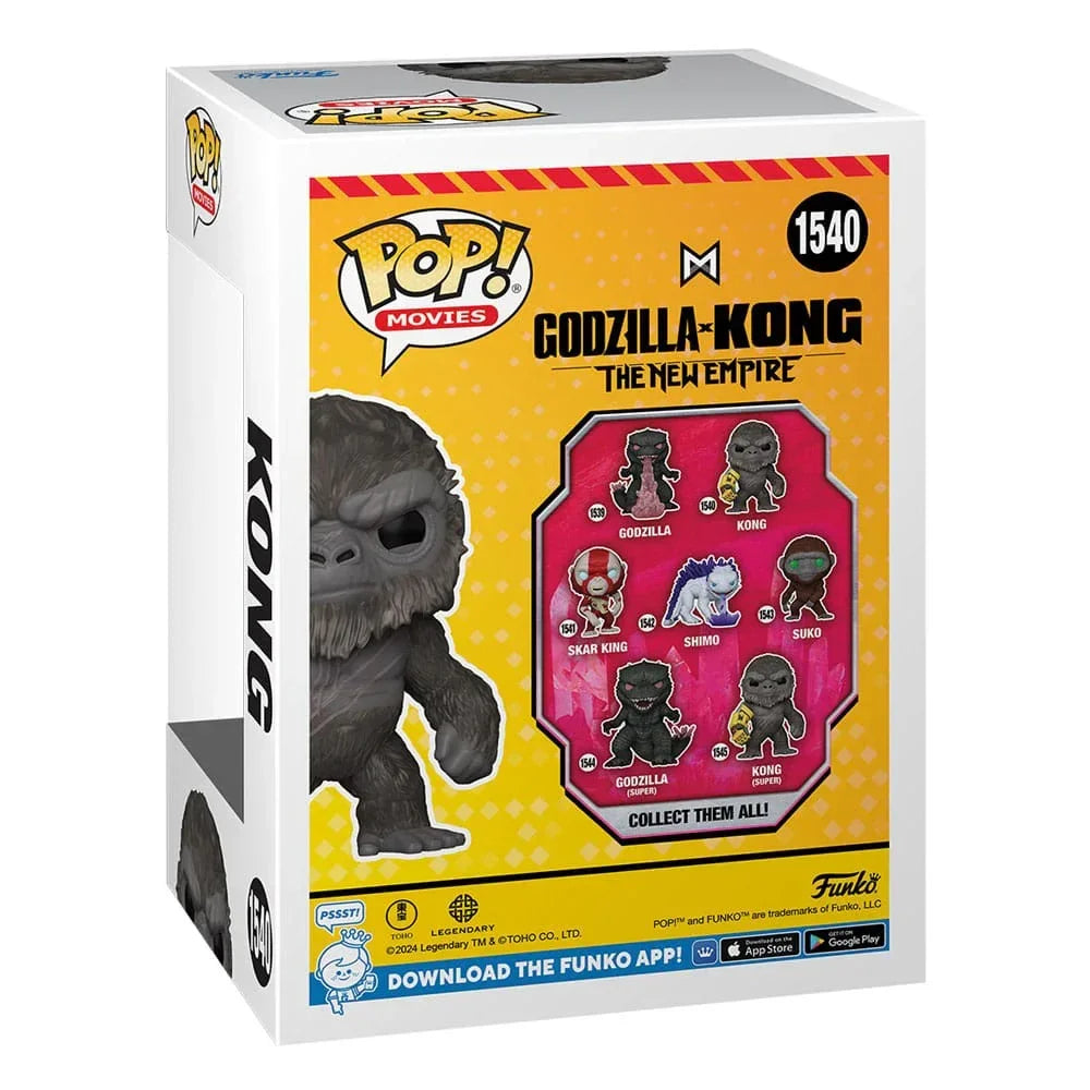Godzilla vs. Kong 2 POP! Movies Vinyl Figur Kong 9 cm Funko