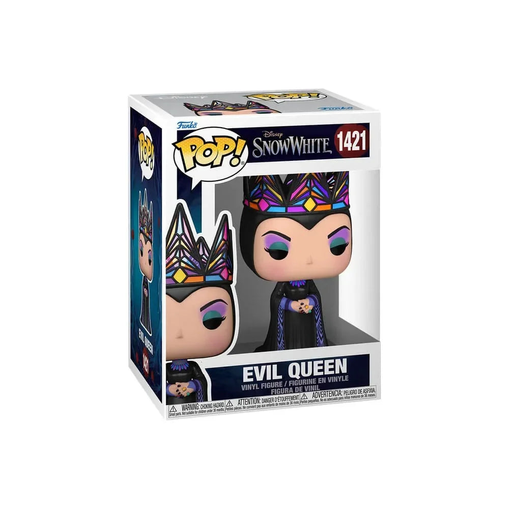 Disney POP! Evil Queen Vinylfigur (Blå & Svart Klänning) 9 cm Funko