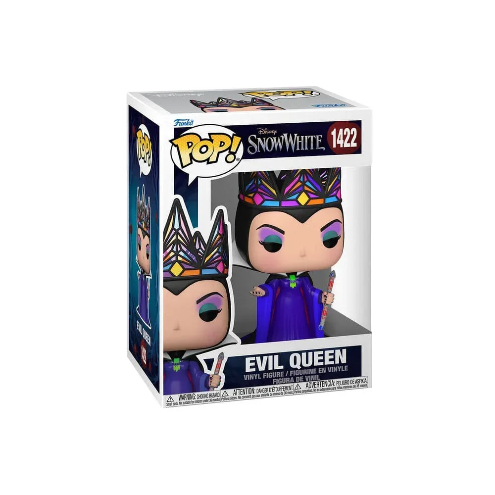 Disney POP! Vinylfigur Ond Drottning (Svart & Lila Klänning) 9 cm Funko