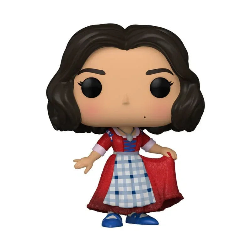 Disney POP! Vinyl Figur Snow White (Rutig Klänning) 9 cm Funko