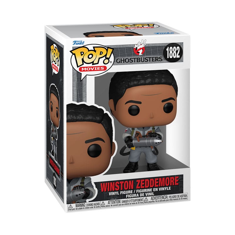 Ghostbusters II POP! Movies Figurer Winston Zeddemore 9 cm Funko