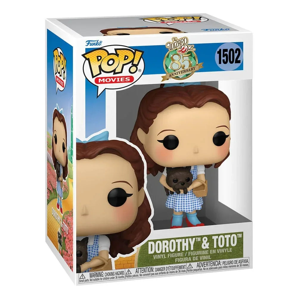 The Wizard of Oz POP! Vinylfigur Dorothy med Toto 9 cm Funko