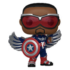 Captain America Brave New World POP! Movies Figur Captain America 9 cm Funko