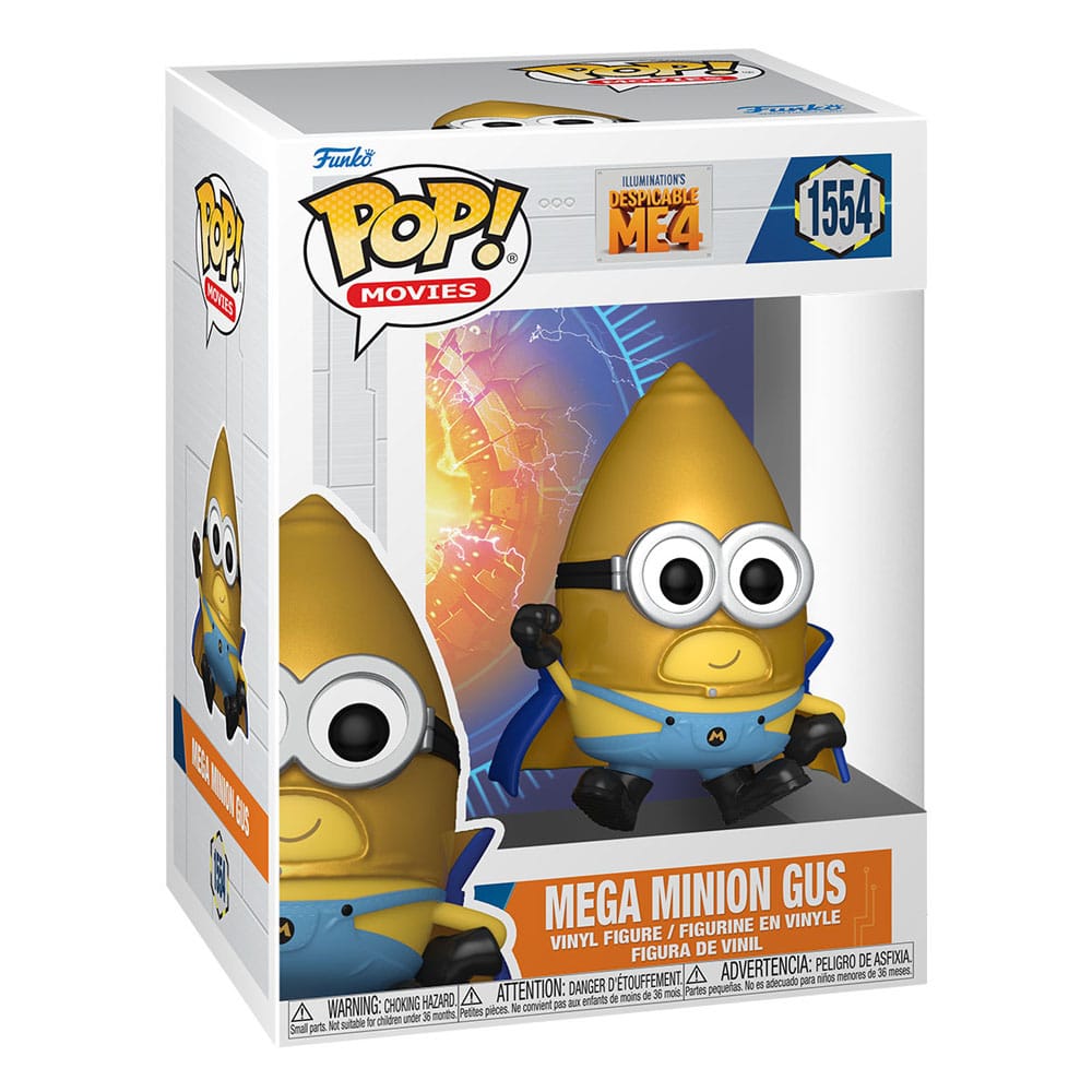 Despicable Me 4 POP! Movies Vinyl Figur Super Gus 9 cm Funko