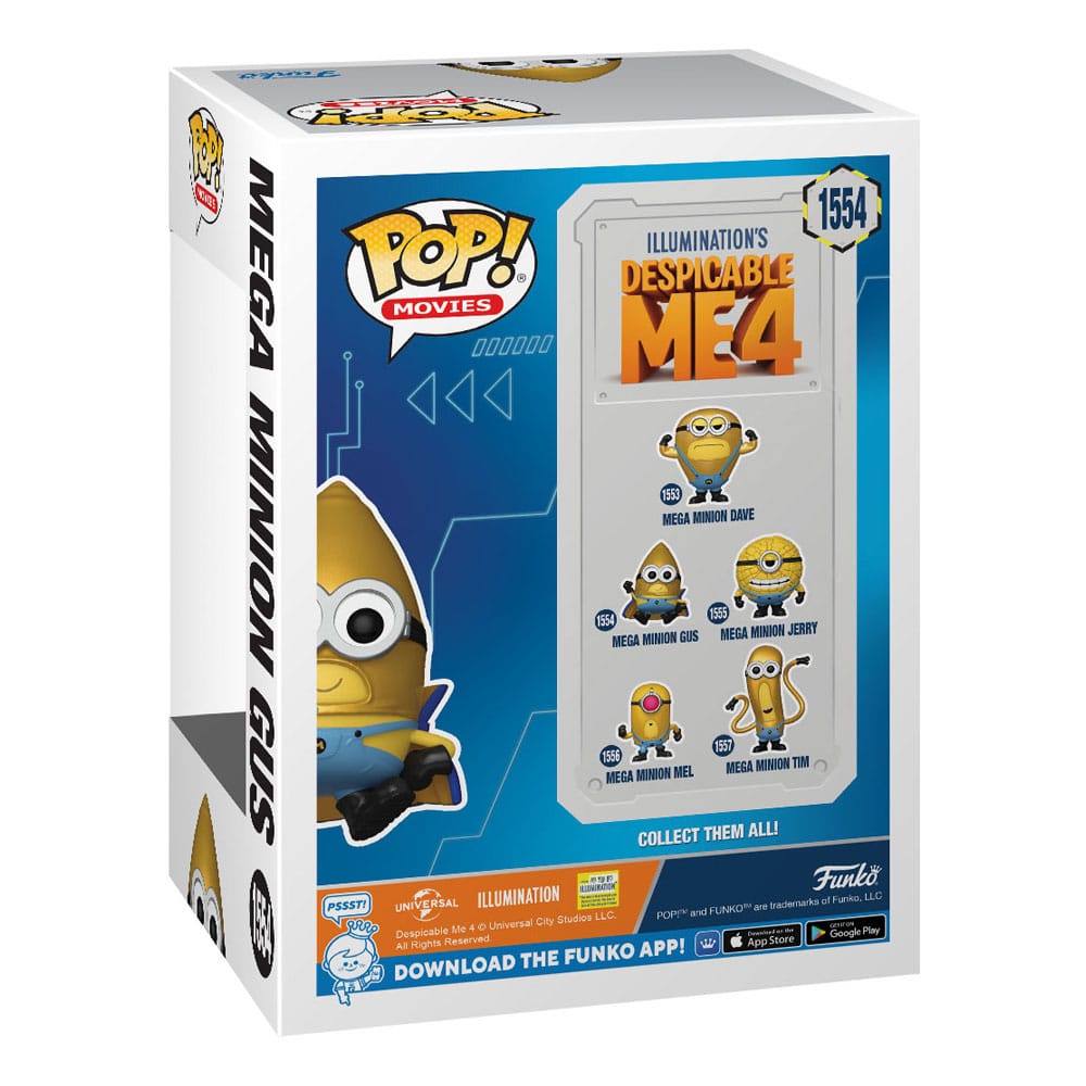 Despicable Me 4 POP! Movies Vinyl Figur Super Gus 9 cm Funko