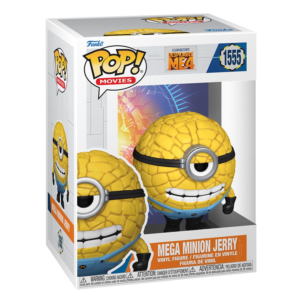 Despicable Me 4 POP! Movies Figur Super Jerry 9 cm Funko