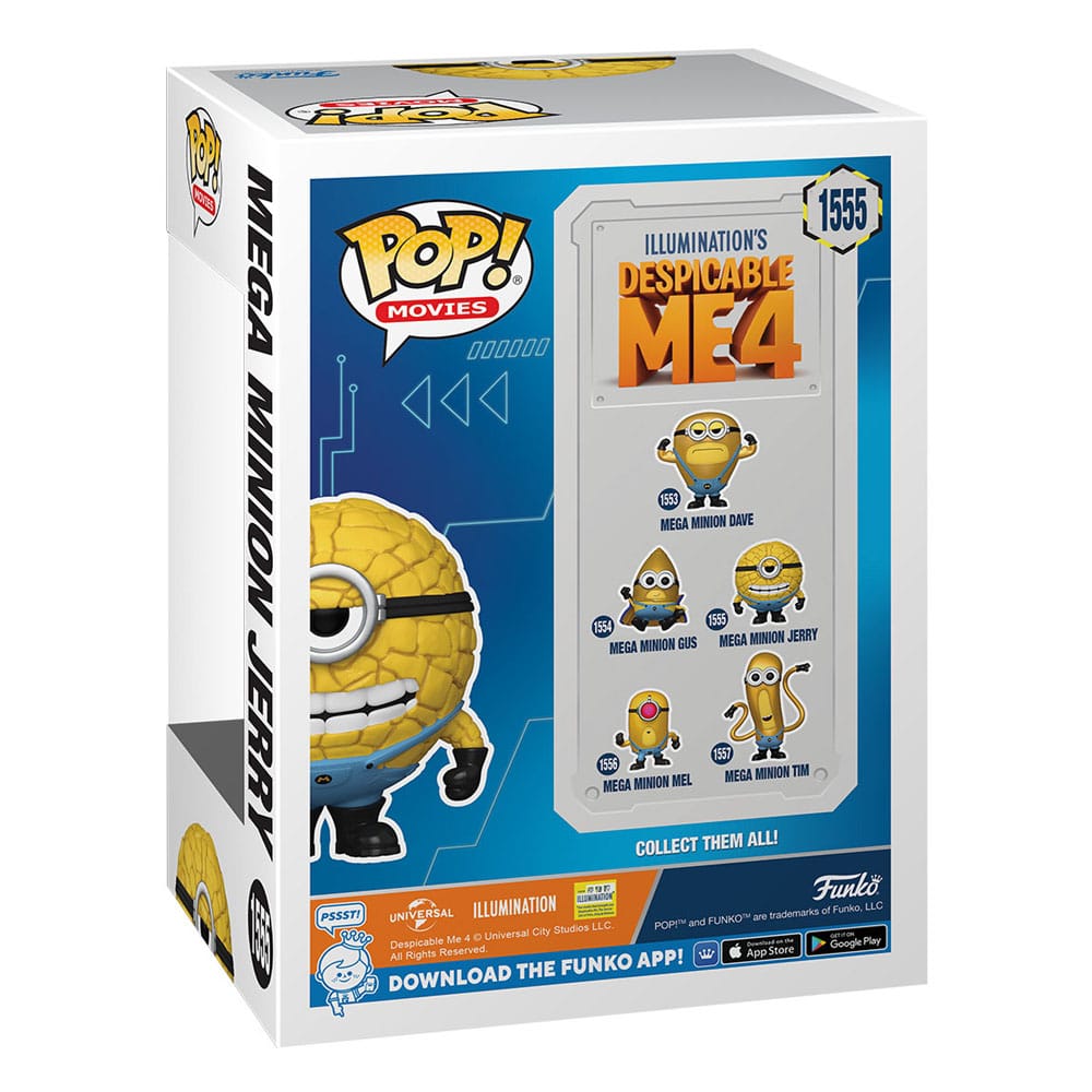 Despicable Me 4 POP! Movies Figur Super Jerry 9 cm Funko