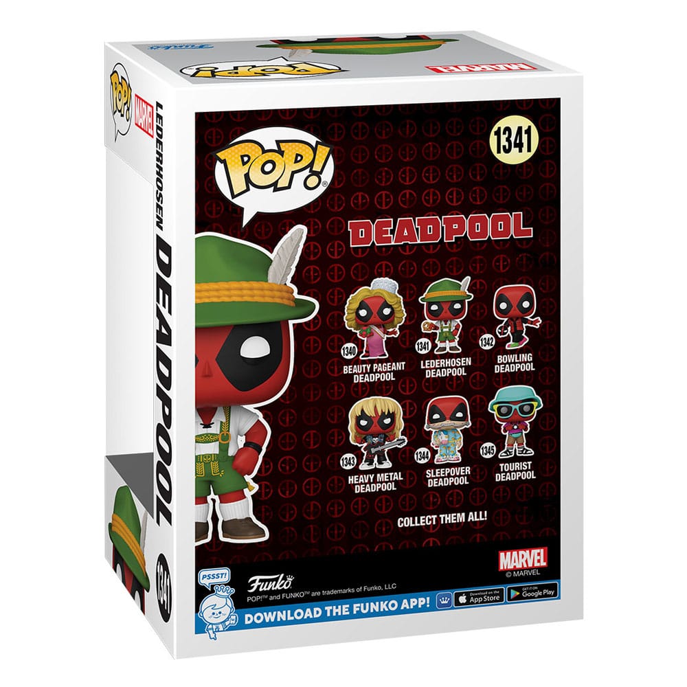Deadpool Parody POP! Vinyl Figur i Lederhosen - 9 cm Funko