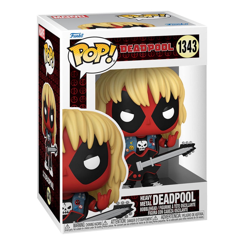 Deadpool Parody POP! Vinyl Figur 9 cm - Metalband Funko