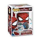 Spider-Man 2 POP! Vinyl Figur Peter Parker Kostym 9 cm Funko