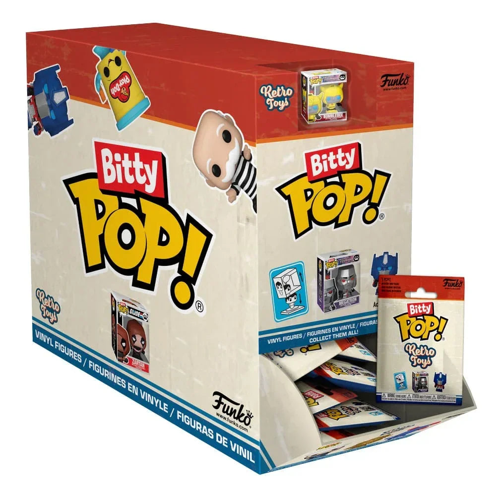 Retro Toys Bitty POP! Vinyl Figur Display (32) PDQ 2,5 cm Funko