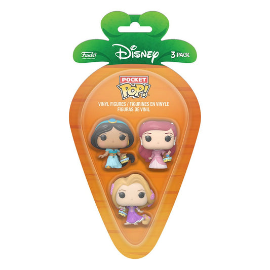 Disney Pocket POP Actionfigur 3-Pack Disney Princess R/A/J 4 cm