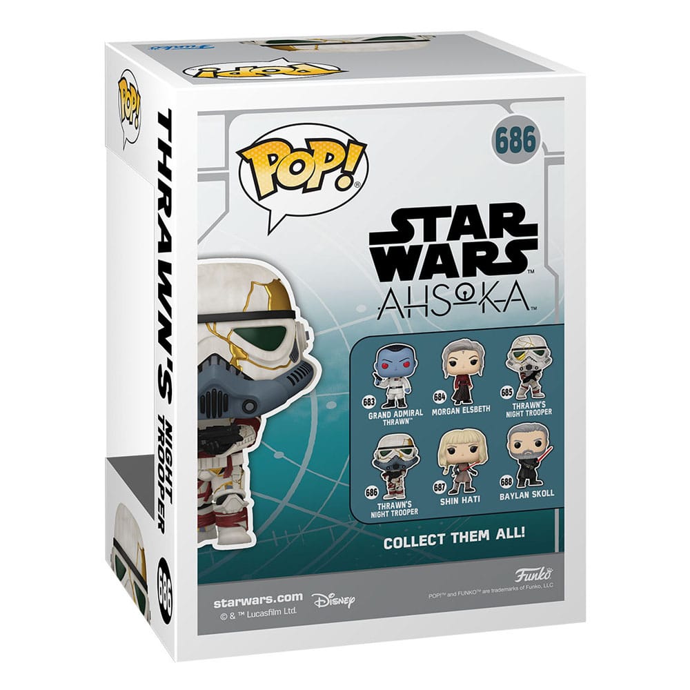 Star Wars: Ahsoka POP! Figur S2 - Thrawn's Night Trooper 9 cm Funko