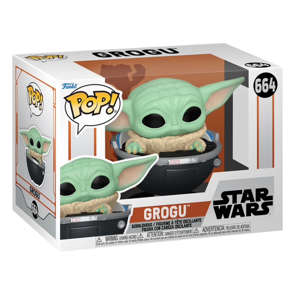 Star Wars: The Mandalorian Grogu POP! Vinyl Figur 9 cm Funko