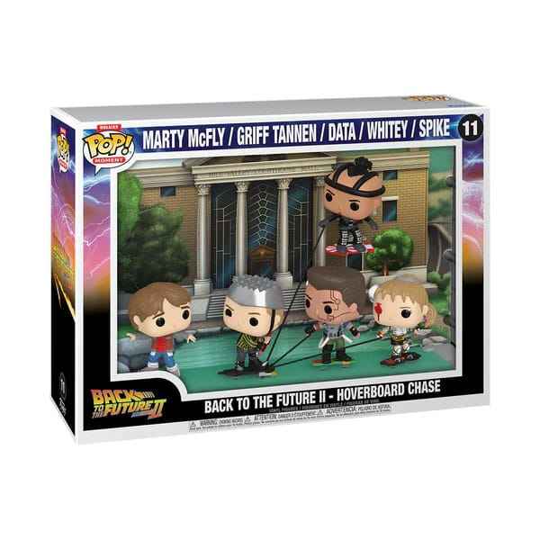 Tillbaka till Framtiden POP Moments Deluxe Figurer 5-Pack Hoverboard