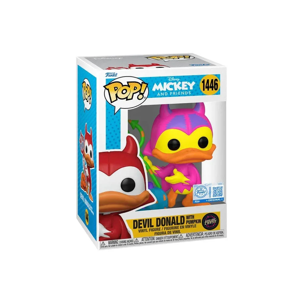Pop! Disney: Devil Donald med Blacklight Chase Asst. (6) Funko