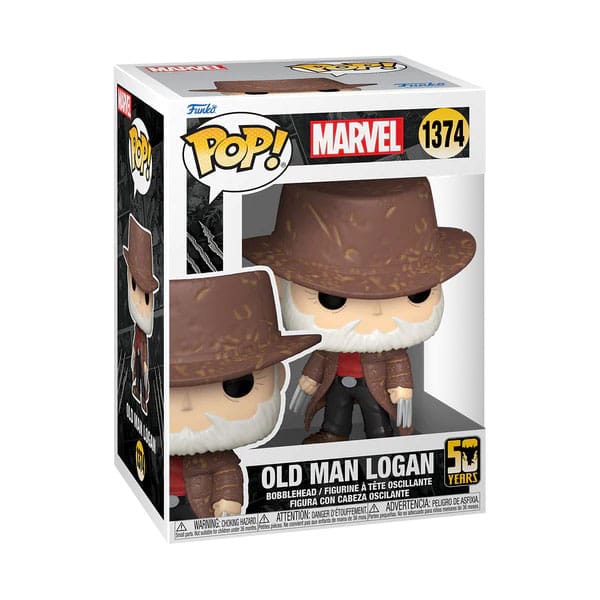 Funko POP! Marvel Vinylfigur Wolverine 50-års Jubileum - Ultimate Old Man Logan 9 cm Funko