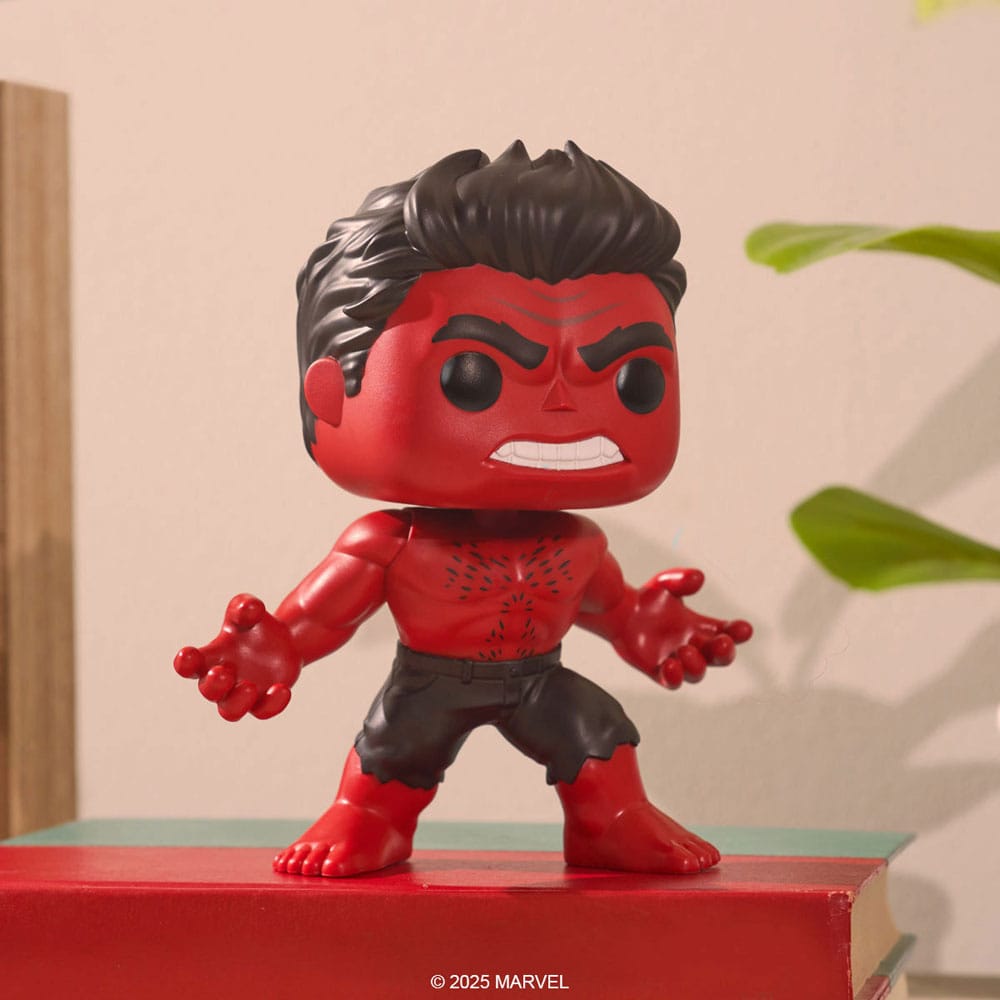 Captain America: Brave New World Super Sized POP! Marvel Figur Red Hulk (Retro) 15 cm Funko