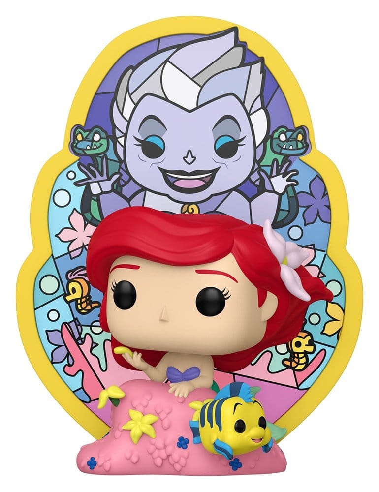 Disney POP! Deluxe Figur Ariel (Glass) 9 cm Funko