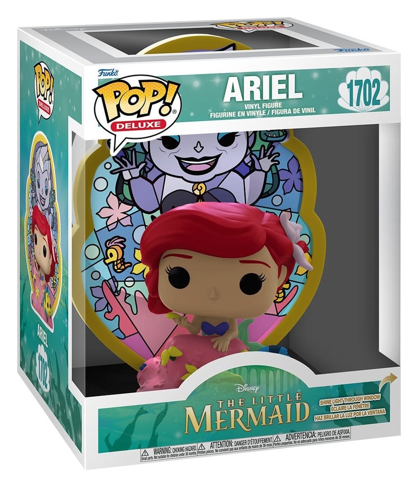 Disney POP! Deluxe Figur Ariel (Glass) 9 cm Funko