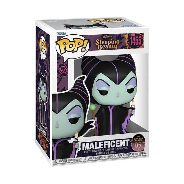 Sleeping Beauty 65th Anniversary POP! Disney Vinyl Figur Maleficent med Ljus Funko