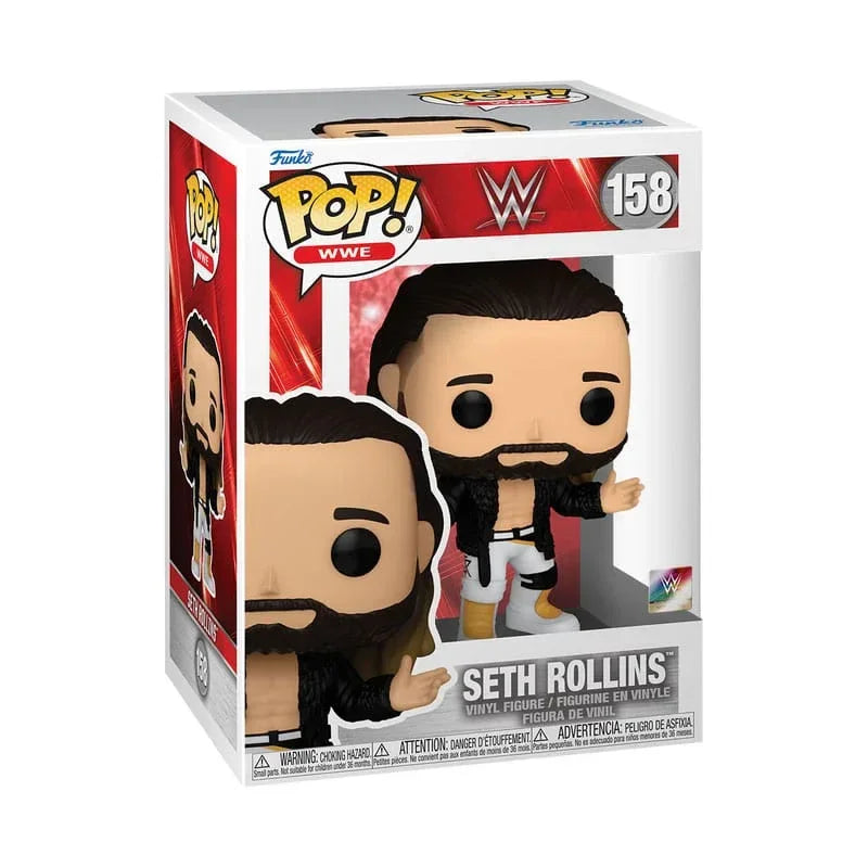WWE POP! Vinyl Figur Seth Rollins med Kappa 9 cm Funko