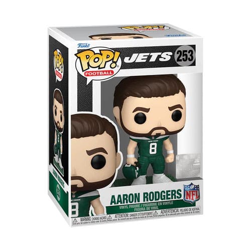 NFL Legends POP! Vinylfigur Jets - Aaron Rodgers 9 cm Funko
