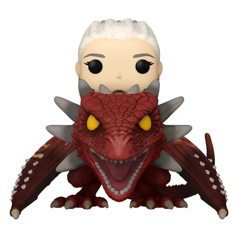 House of the Dragon POP! Rides Deluxe Vinyl Rhaenys Targaryen med Meleys 9 cm Funko