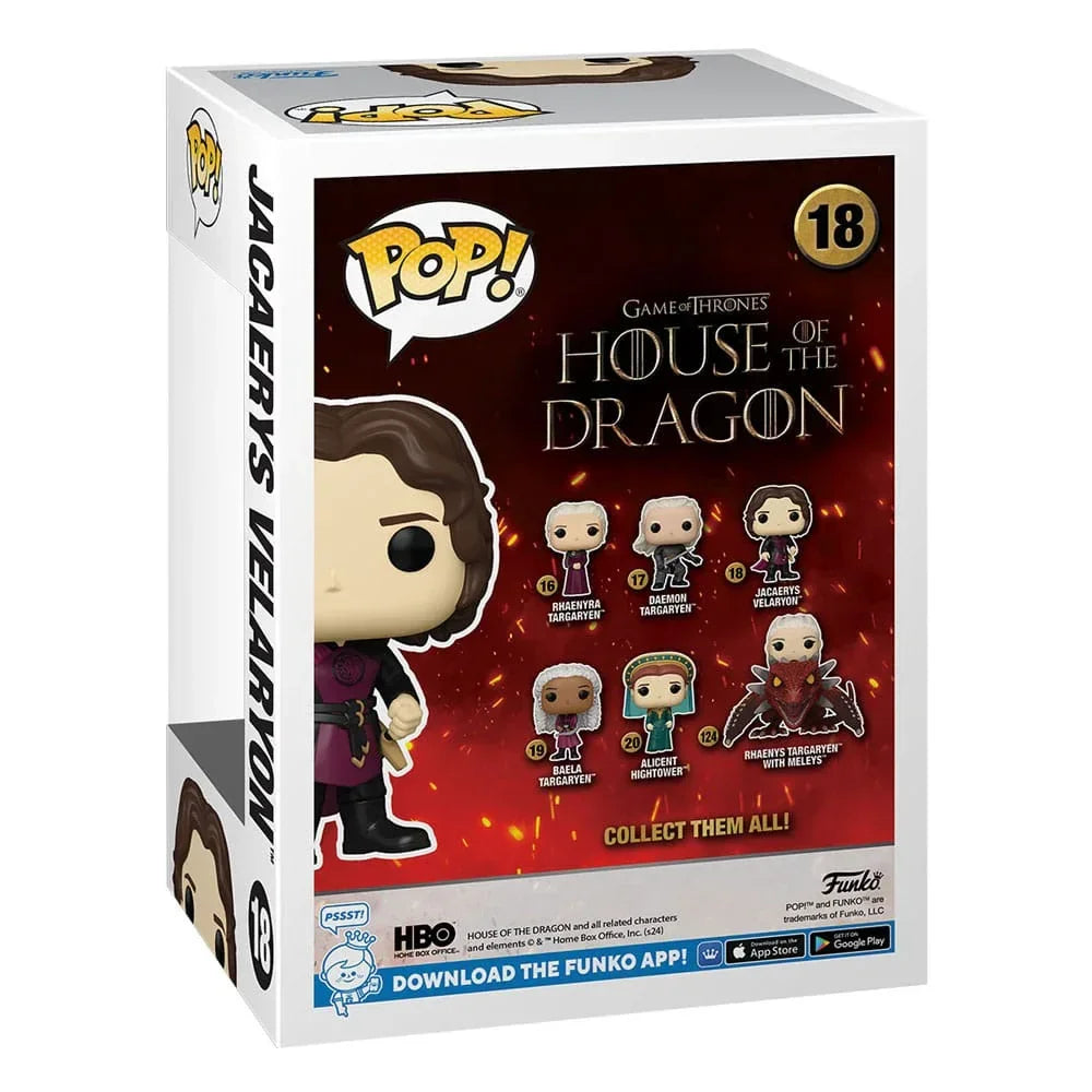 House of the Dragon POP! Vinylfigur Jarcarys Valaryon 9 cm Funko