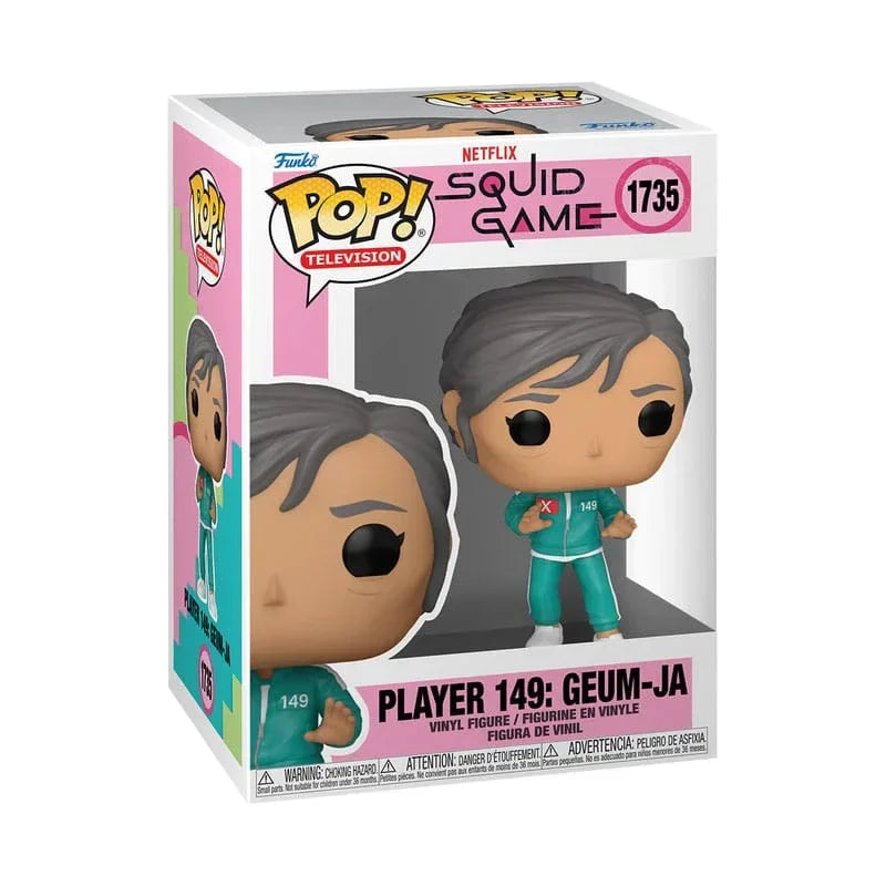 Squid Game POP! Television Figur S3 Player 149: Geum-ja 9 cm Funko