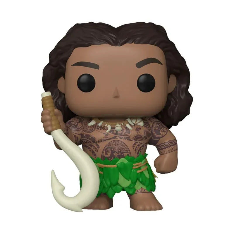 Moana 2 POP! & Buddy Vinyl Figur Maui med Fiskekrok 9 cm Funko