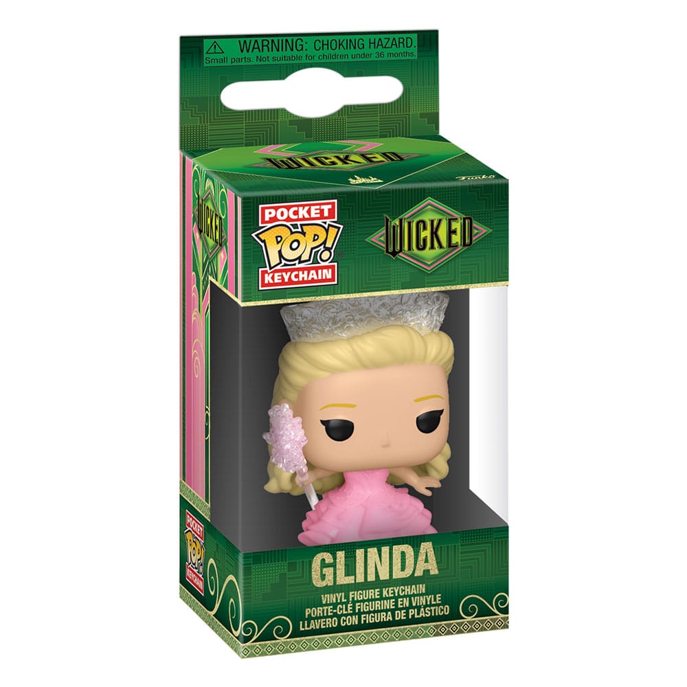 Wicked POP Vinyl Nyckelringar 4 cm Glinda Display (12) Funko