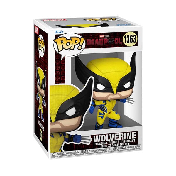 Deadpool & Wolverine POP! Marvel Vinyl Figur 9 cm Funko