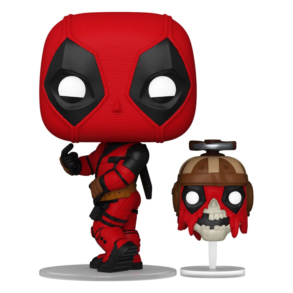 Deadpool 3 POP & Buddy! Figur Deadpool w/Headpool 9 cm Funko