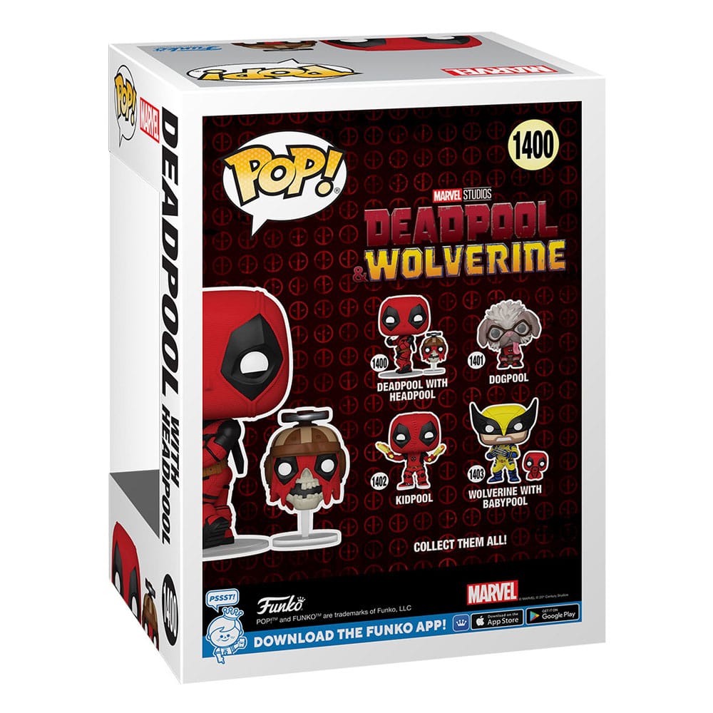 Deadpool 3 POP! Vinylfigur med Headpool 9 cm Funko