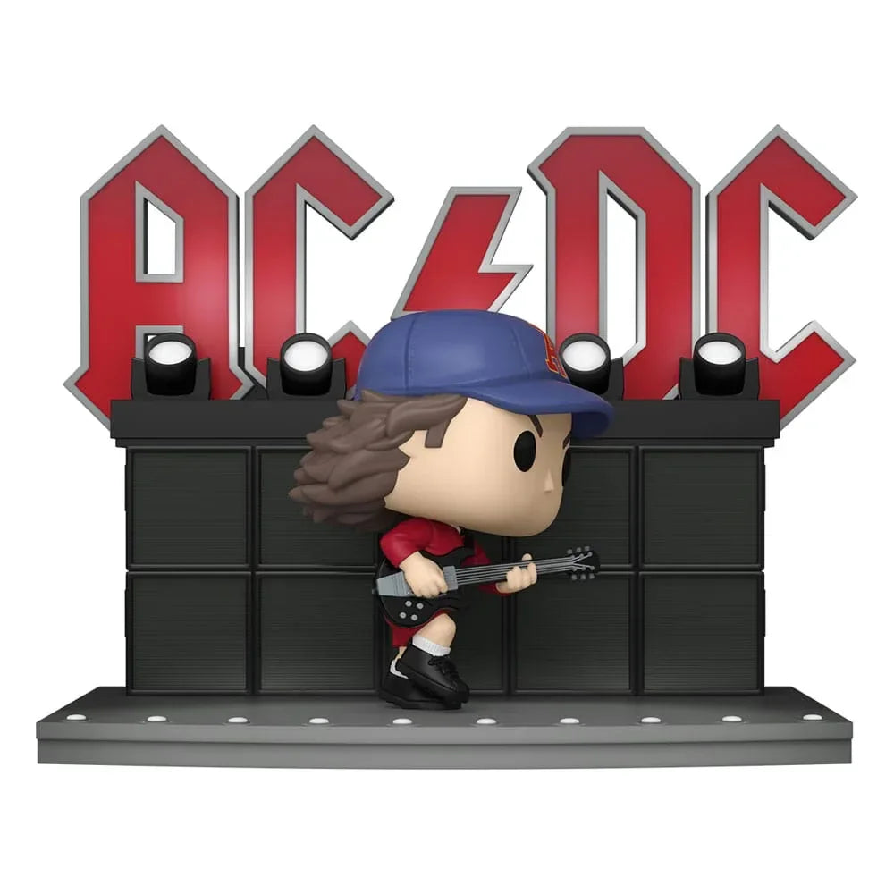 AC/DC POP Moments Vinyl Figur - Angus Young (Dansande) 9 cm Funko