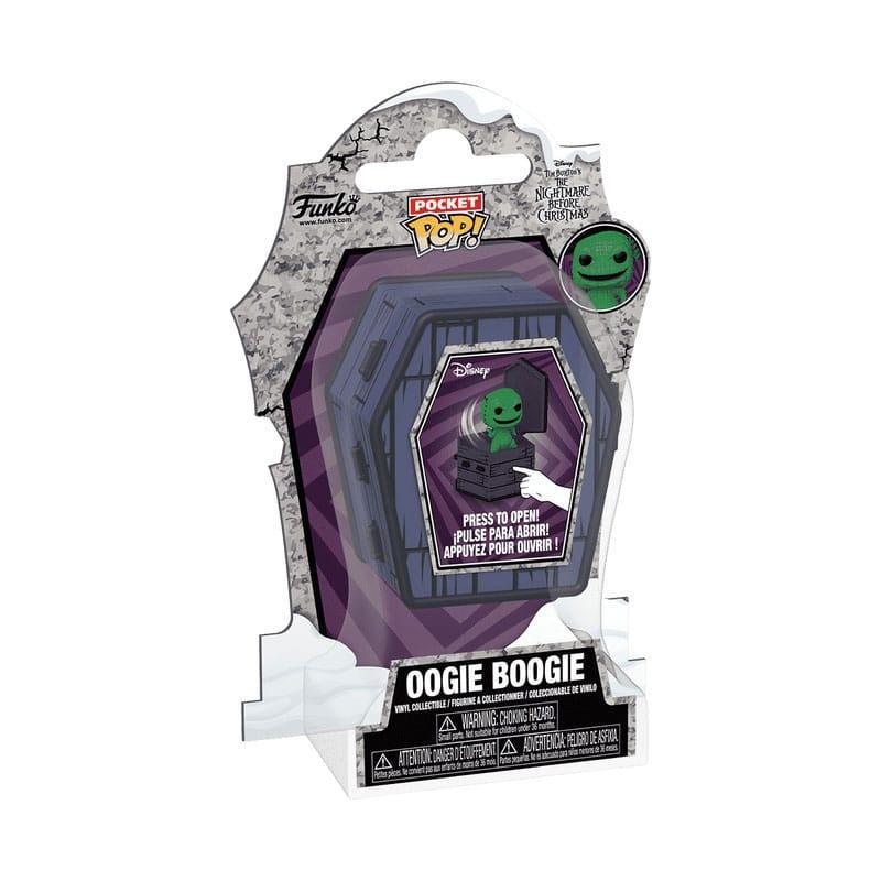 The Nightmare Before Christmas Coffin Pocket POP! Figur Oogie Boogie 6 cm Funko
